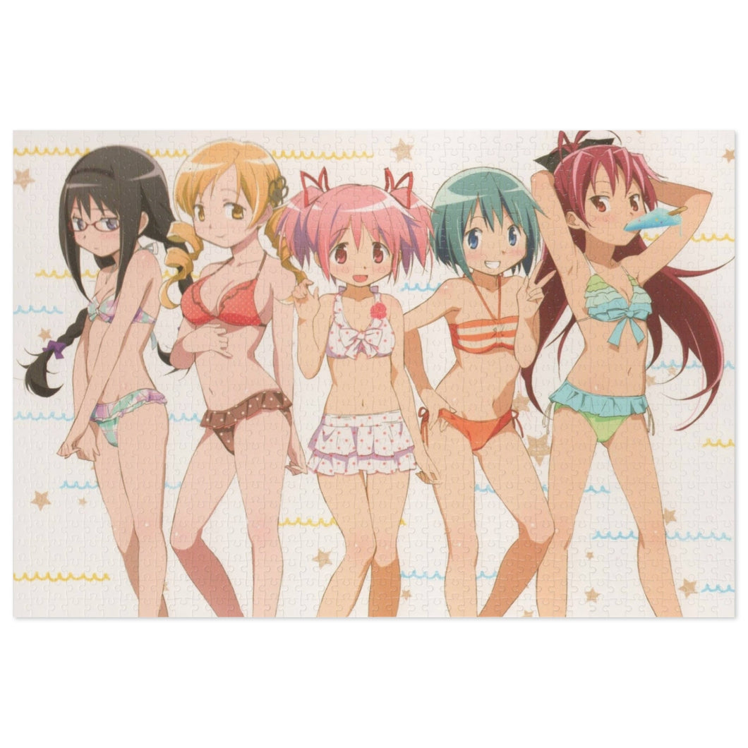 Anime Puella Magi Madoka Magicar Jigsaw Puzzle