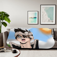 Load image into Gallery viewer, Anime Dr. Stone Sherpa Blanket
