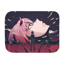 Load image into Gallery viewer, Anime Darling in the FranXX Sherpa Blanket
