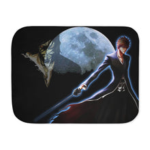 Load image into Gallery viewer, Bleach Ichigo Kurosaki Sherpa Blanket
