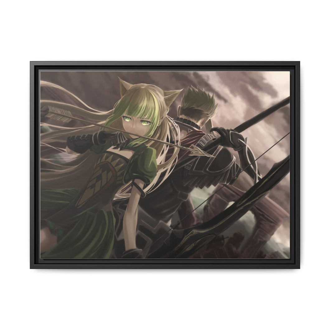 Fate/Apocrypha by Canvas Framed Art Print