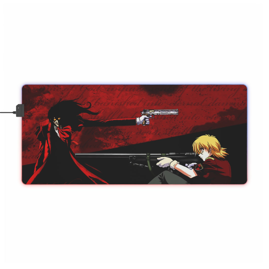 Hellsing RGB LED Mouse Pad (Desk Mat)