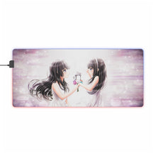 Load image into Gallery viewer, Rinko Shirokane RGB LED Mouse Pad (Desk Mat)
