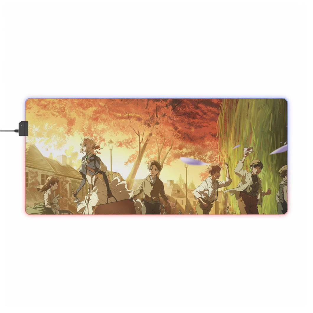 Violet Evergarden RGB LED Mouse Pad (Desk Mat)