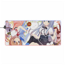 Load image into Gallery viewer, Is The Order A Rabbit? RGB LED Mouse Pad (Desk Mat)
