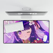 Load image into Gallery viewer, Ai Hoshino Mouse Pad (Desk Mat)
