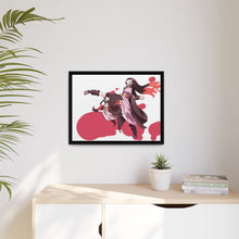 Load image into Gallery viewer, Anime Demon Slayer: Kimetsu no Yaiba Canvas Framed Art Print
