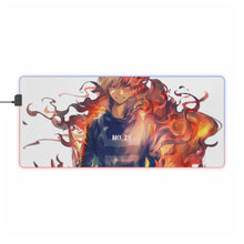 Load image into Gallery viewer, Shouto Todoroki (Boku no Hero Academia) RGB LED Mouse Pad (Desk Mat)
