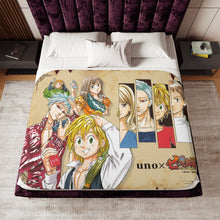 Load image into Gallery viewer, Anime The Seven Deadly Sins Sherpa Blanket
