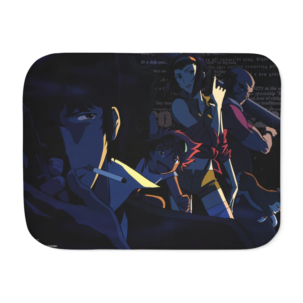 Cowboy Bebop Spike Spiegel, Faye Valentine, Jet Black, Ein Sherpa Blanket
