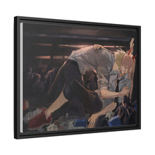 Load image into Gallery viewer, Anime Chainsaw Man Canvas Framed Art Print
