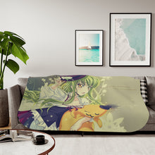 Load image into Gallery viewer, Anime Code Geassr Sherpa Blanket
