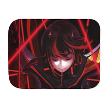 Load image into Gallery viewer, Anime Kill La Kill Sherpa Blanket

