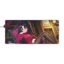 Load image into Gallery viewer, Rin Tohsaka RGB LED Mouse Pad (Desk Mat)
