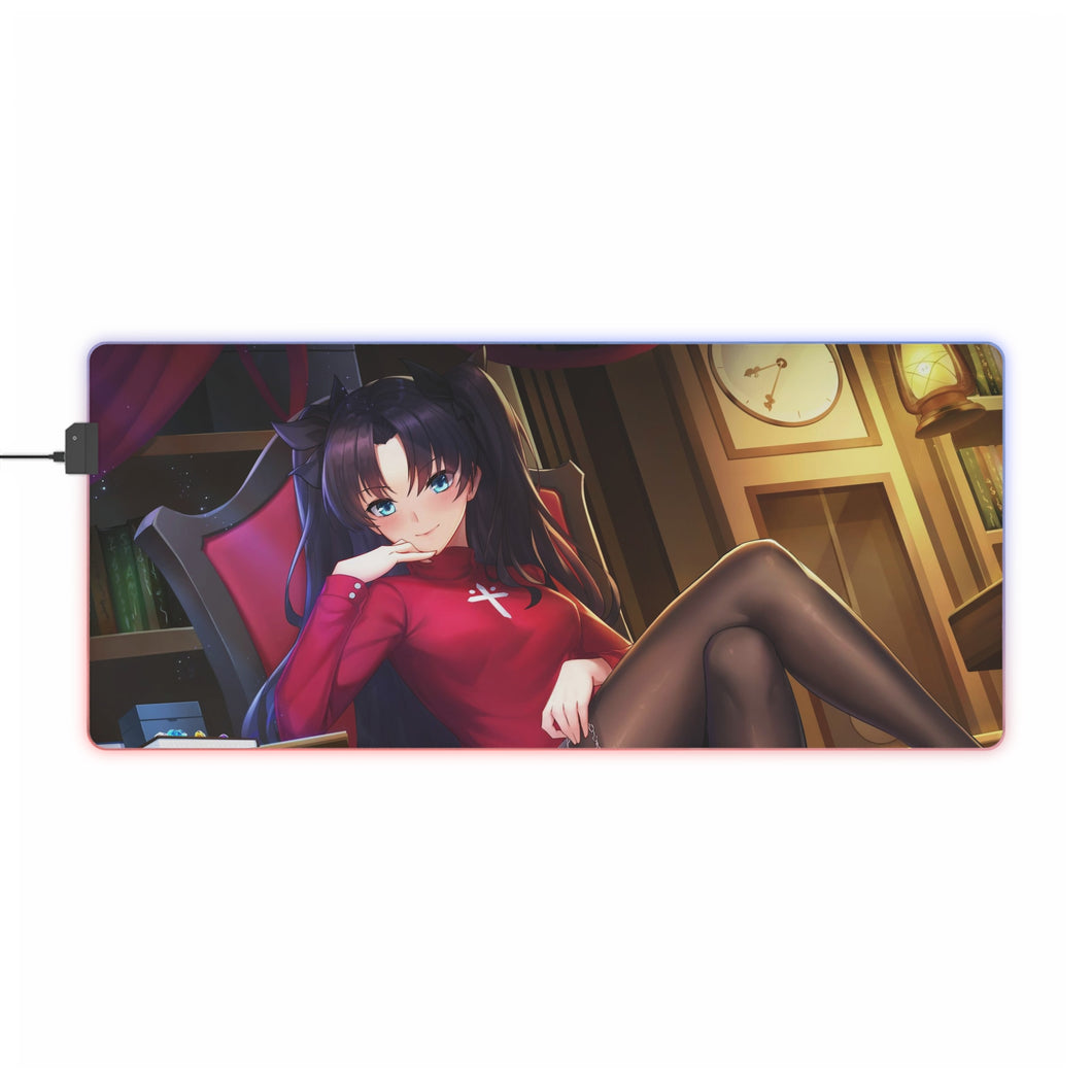Rin Tohsaka RGB LED Mouse Pad (Desk Mat)