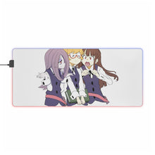 Load image into Gallery viewer, Little Witch Academia Atsuko Kagari, Sucy Manbavaran, Computer Keyboard Pad, Lotte Yanson RGB LED Mouse Pad (Desk Mat)
