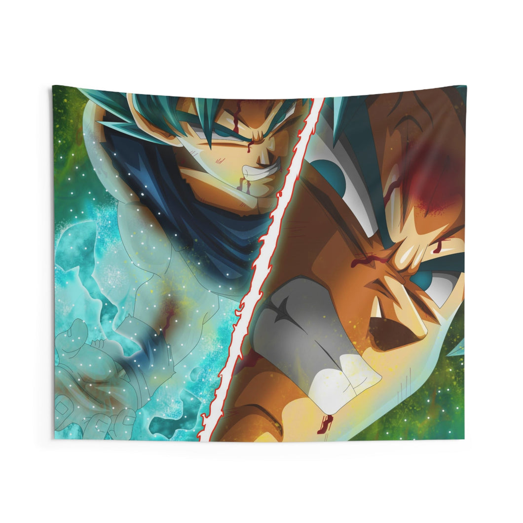 Goku wrath Indoor Wall Tapestry