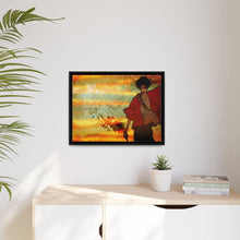 Load image into Gallery viewer, Anime Samurai Champloo Canvas Framed Art Print
