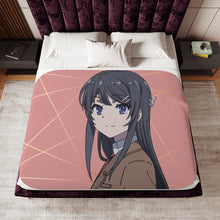 Load image into Gallery viewer, Anime Rascal Does Not Dream of Bunny Girl Senpai Sherpa Blanket
