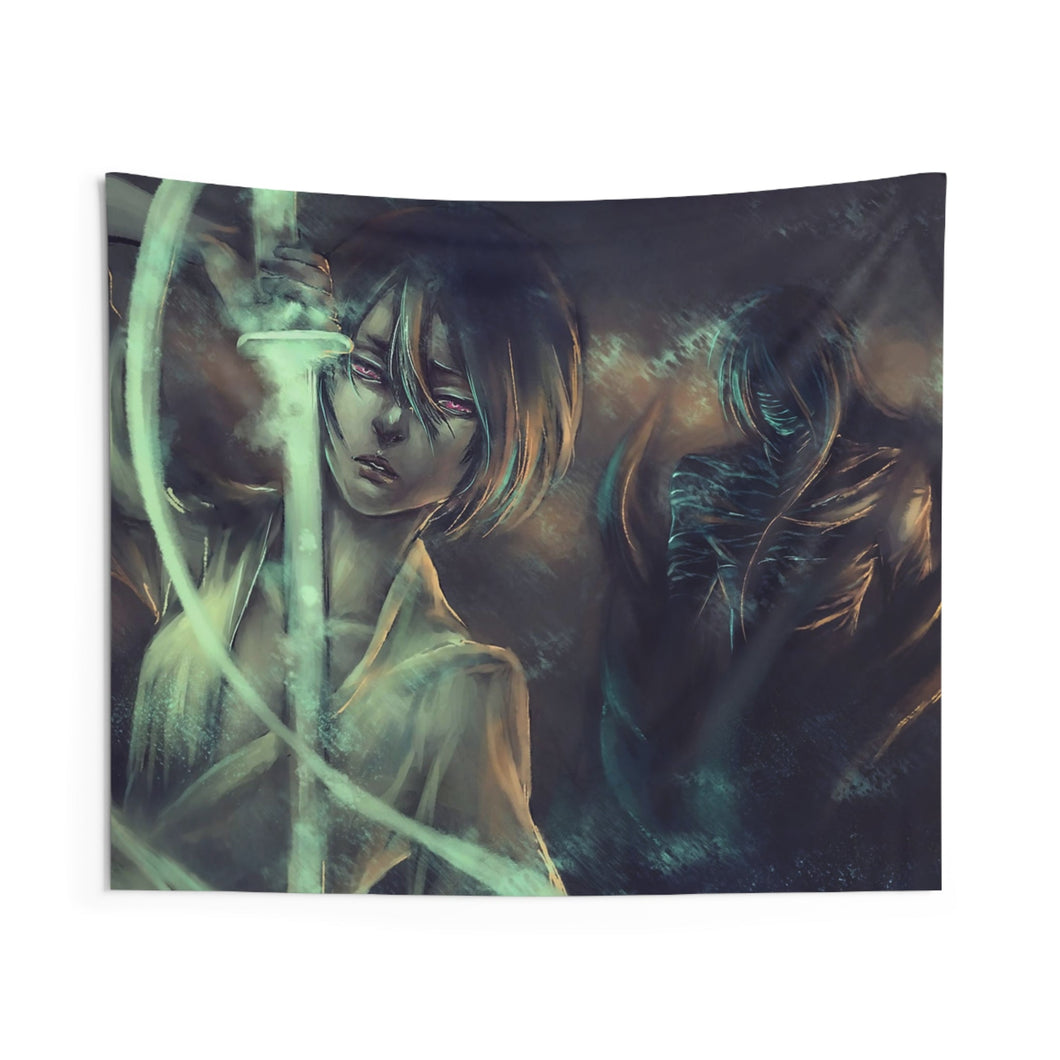 Bleach Ichigo Kurosaki, Rukia Kuchiki Indoor Wall Tapestry