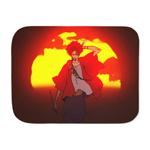 Load image into Gallery viewer, Anime Samurai Champloo Sherpa Blanket
