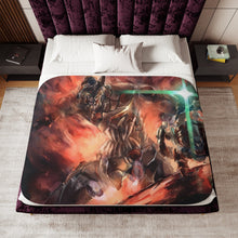 Load image into Gallery viewer, Tengen Toppa Gurren Lagann Sherpa Blanket
