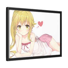Load image into Gallery viewer, Shinobu Oshino Canvas Framed Art Print
