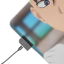 Load image into Gallery viewer, Sumire and Kawaki: Railway Security RGB LED Mouse Pad (Desk Mat)
