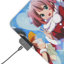 Load image into Gallery viewer, Love, Chunibyo &amp; Other Delusions Rikka Takanashi, Sanae Dekomori, Shinka Nibutani, Kumin Tsuyuri RGB LED Mouse Pad (Desk Mat)
