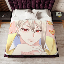 Load image into Gallery viewer, Anime Food Wars: Shokugeki no Soma Sherpa Blanket
