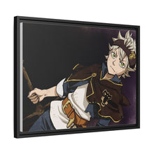 Load image into Gallery viewer, Black Clover Asta Canvas Framed Art Print
