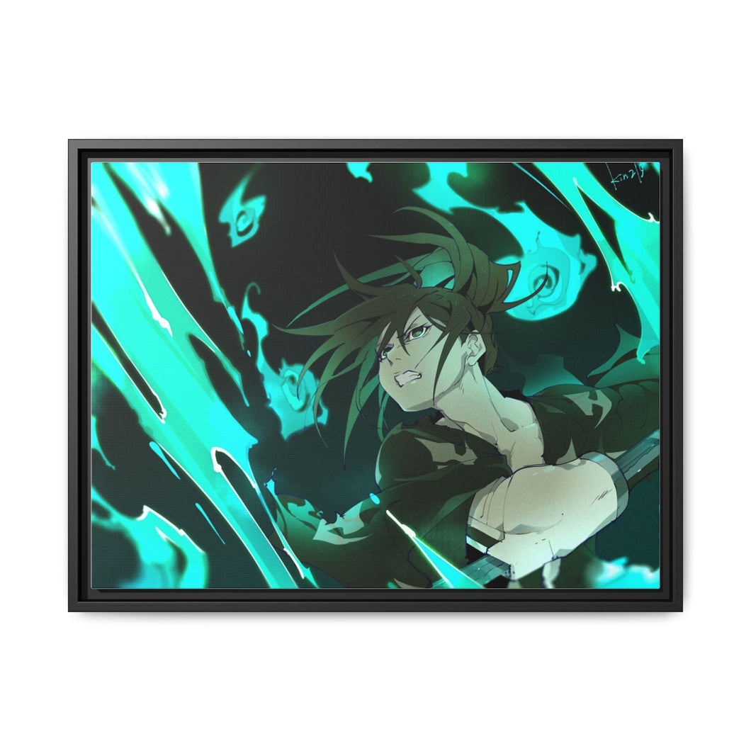 Hyakkimaru Canvas Framed Art Print