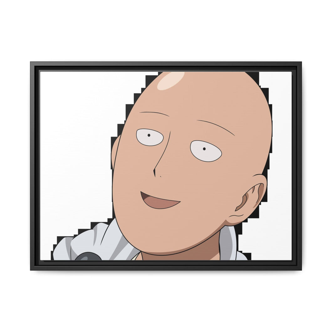 Saitama Canvas Framed Art Print