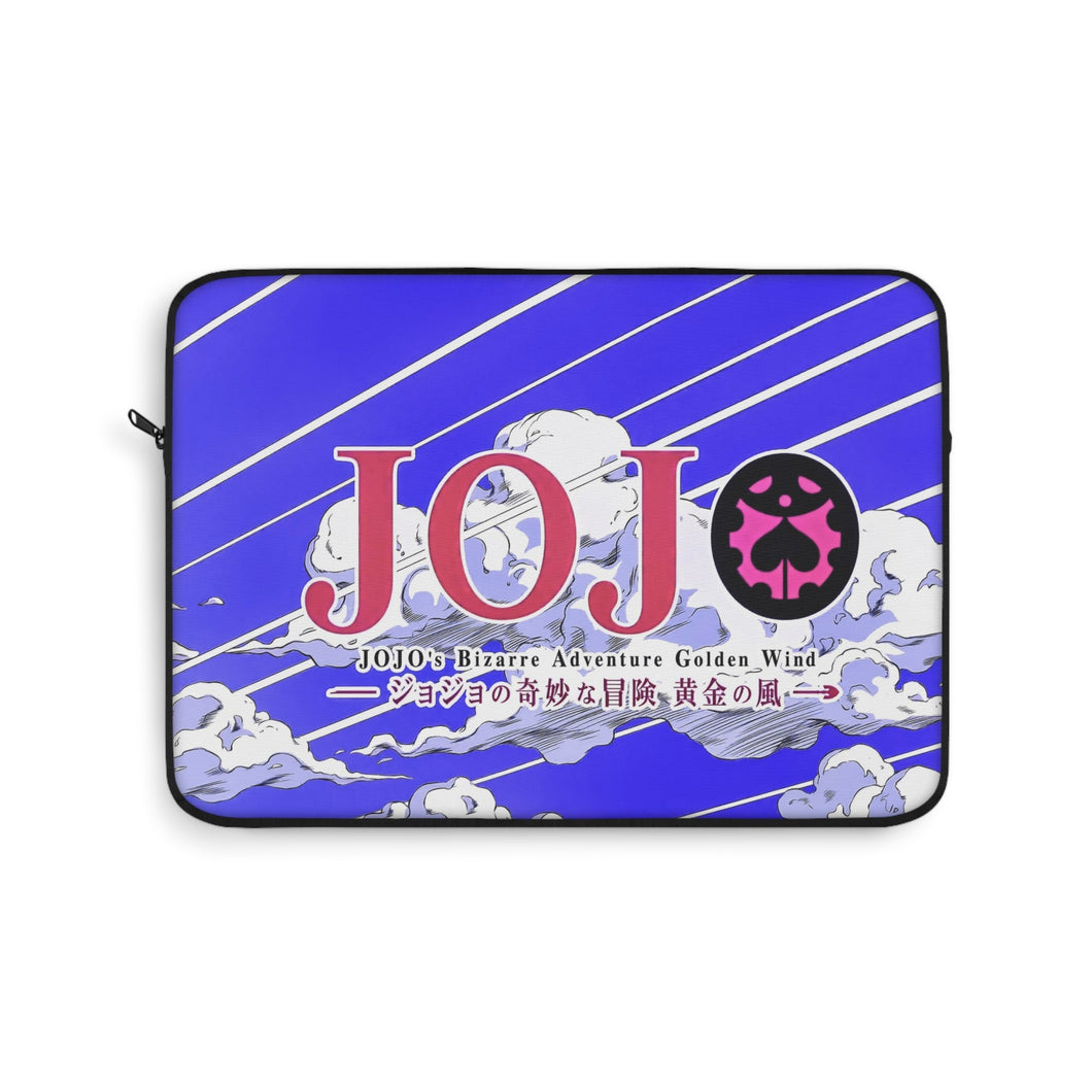 JoJo's Bizarre Adventure: Golden Wind LOGO Laptop Sleeve