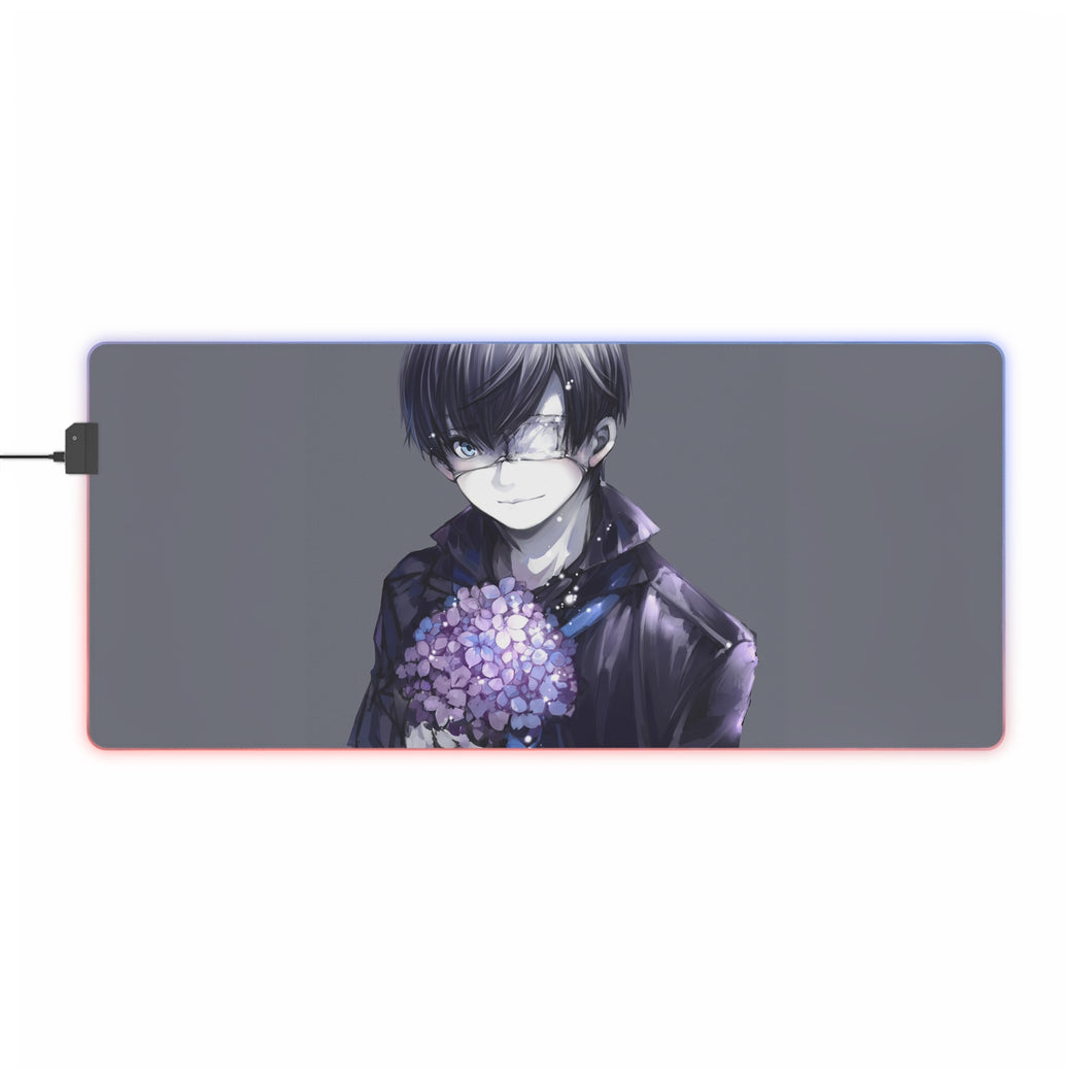 Tokyo Ghoul Ken Kaneki RGB LED Mouse Pad (Desk Mat)