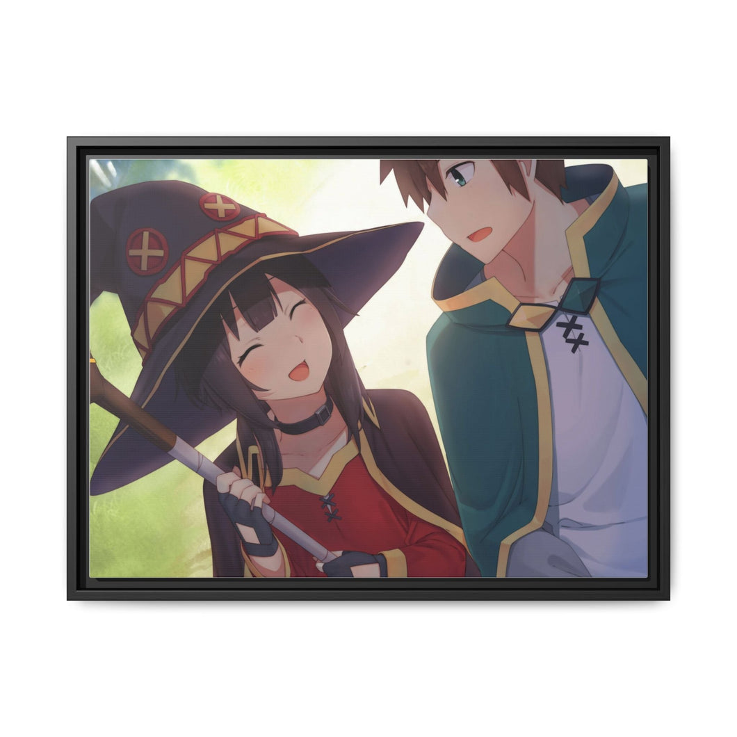 KonoSuba - God’s blessing on this wonderful world!! Canvas Framed Art Print