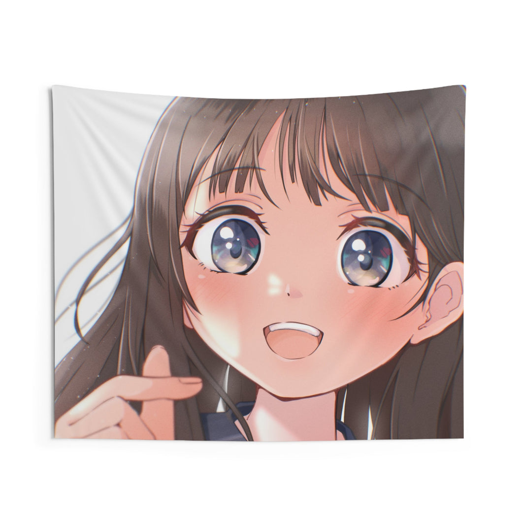 Akebi's Sailor Uniform Indoor Wall Tapestry