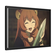 Load image into Gallery viewer, Raphtalia chan Canvas Framed Art Print
