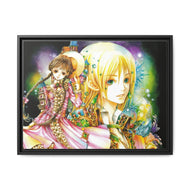 Anime Howl's Moving Castle Canvas Framed Art Print
