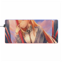 Load image into Gallery viewer, Anime Chainsaw Man RGB LED Mouse Pad (Desk Mat)
