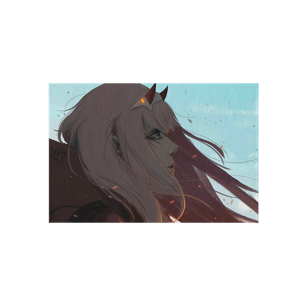 Zero Two Fanart Rug