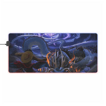 Load image into Gallery viewer, Luffy's Fight with the Yonko Kaido RGB LED Mouse Pad (Desk Mat)
