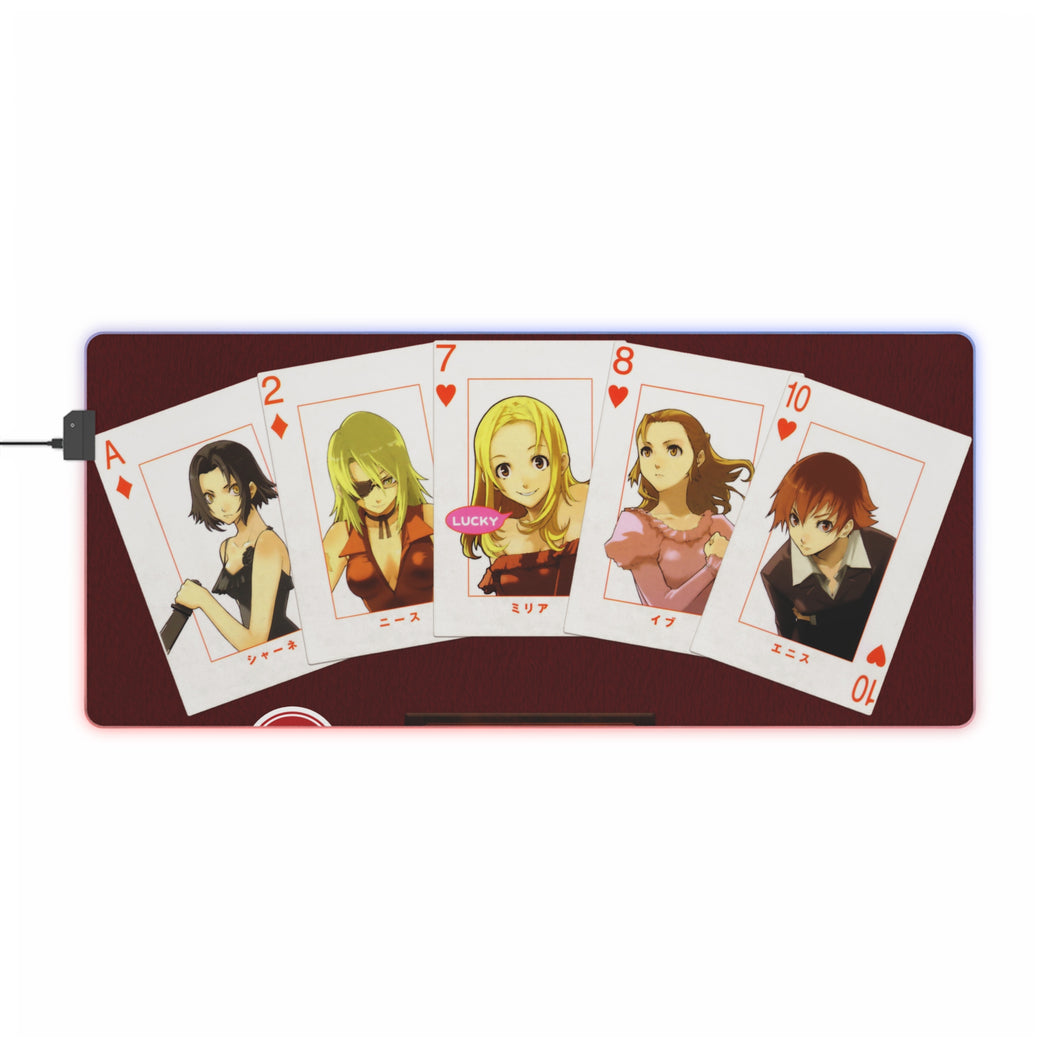Baccano! RGB LED Mouse Pad (Desk Mat)