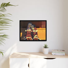Load image into Gallery viewer, Fire Force Iris, Hibana Canvas Framed Art Print
