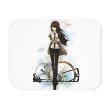 Load image into Gallery viewer, Makise Kurisu Sherpa Blanket
