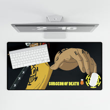 Load image into Gallery viewer, Trafalgar Law Mouse Pad (Desk Mat)

