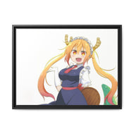 Miss Kobayashi's Dragon Maid Canvas Framed Art Print