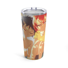 Load image into Gallery viewer, Fairy Tail Natsu Dragneel, Erza Scarlet, Gray Fullbuster Tumbler 20oz
