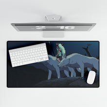 Load image into Gallery viewer, Anime Princess Mononoker Mouse Pad (Desk Mat)

