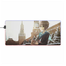Load image into Gallery viewer, The Melancholy Of Haruhi Suzumiya RGB LED Mouse Pad (Desk Mat)

